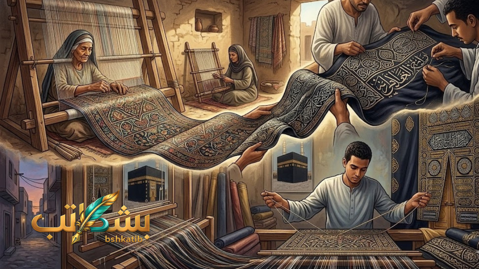 من حرير أخميم إلى كسوة الكعبة حكاية حرفة مصرية عريقة تقاوم الاندثار