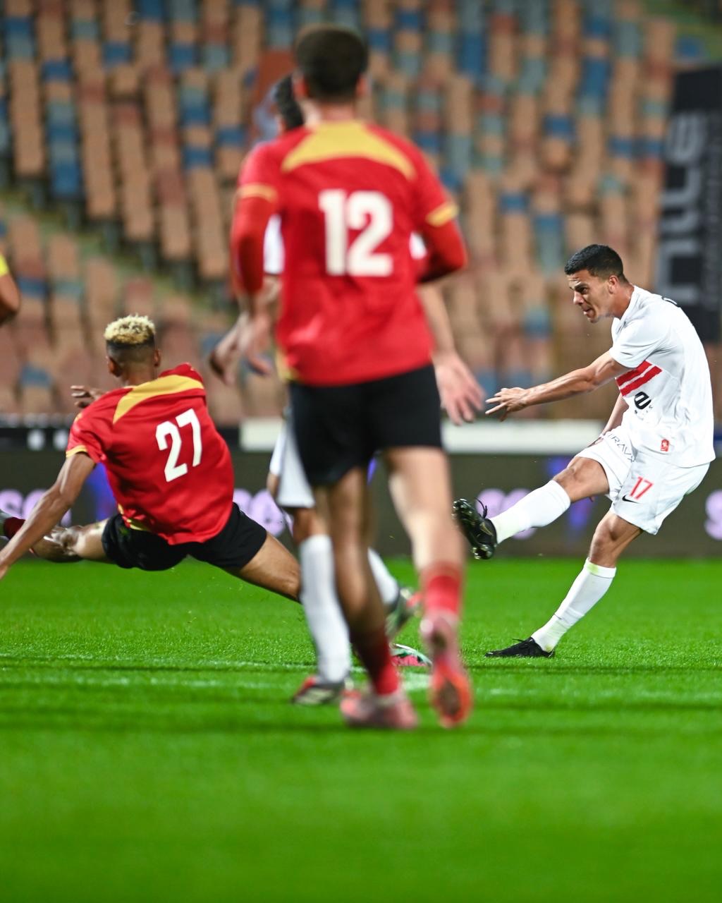 مباراة الزمالك ضد حرس الحدود