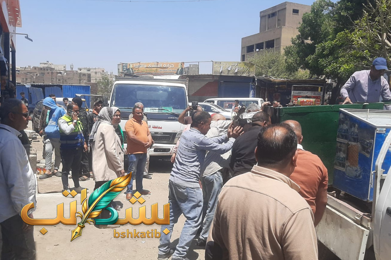 محافظة القليوبية- إيمان ريان- حي غرب شبرا الخيمة- حملات تموينية- حماية المستهلك القليوبية
