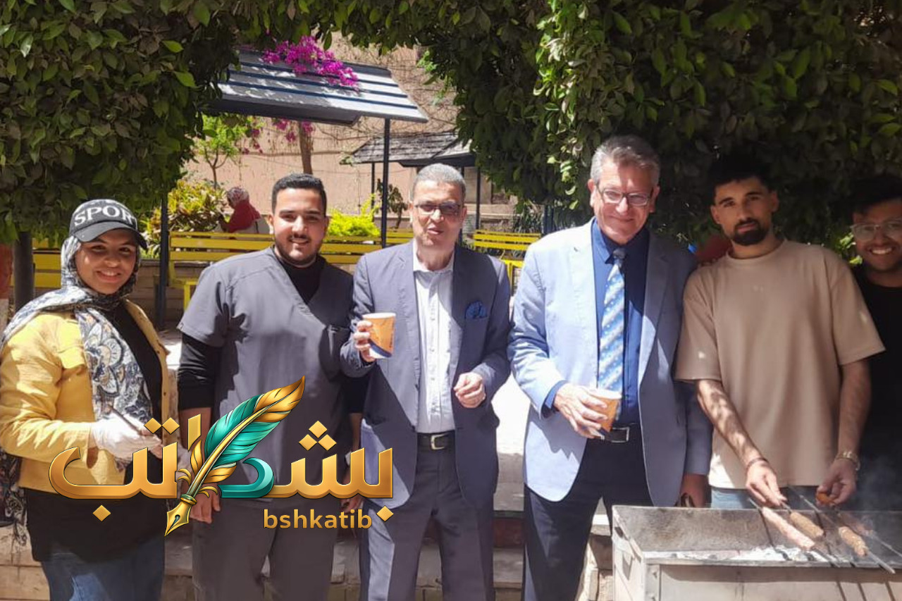 طب بنها- الدكتور محمد الأشهب- اتحاد طلاب طب بنها- إيفنت شواء- جامعة بنها