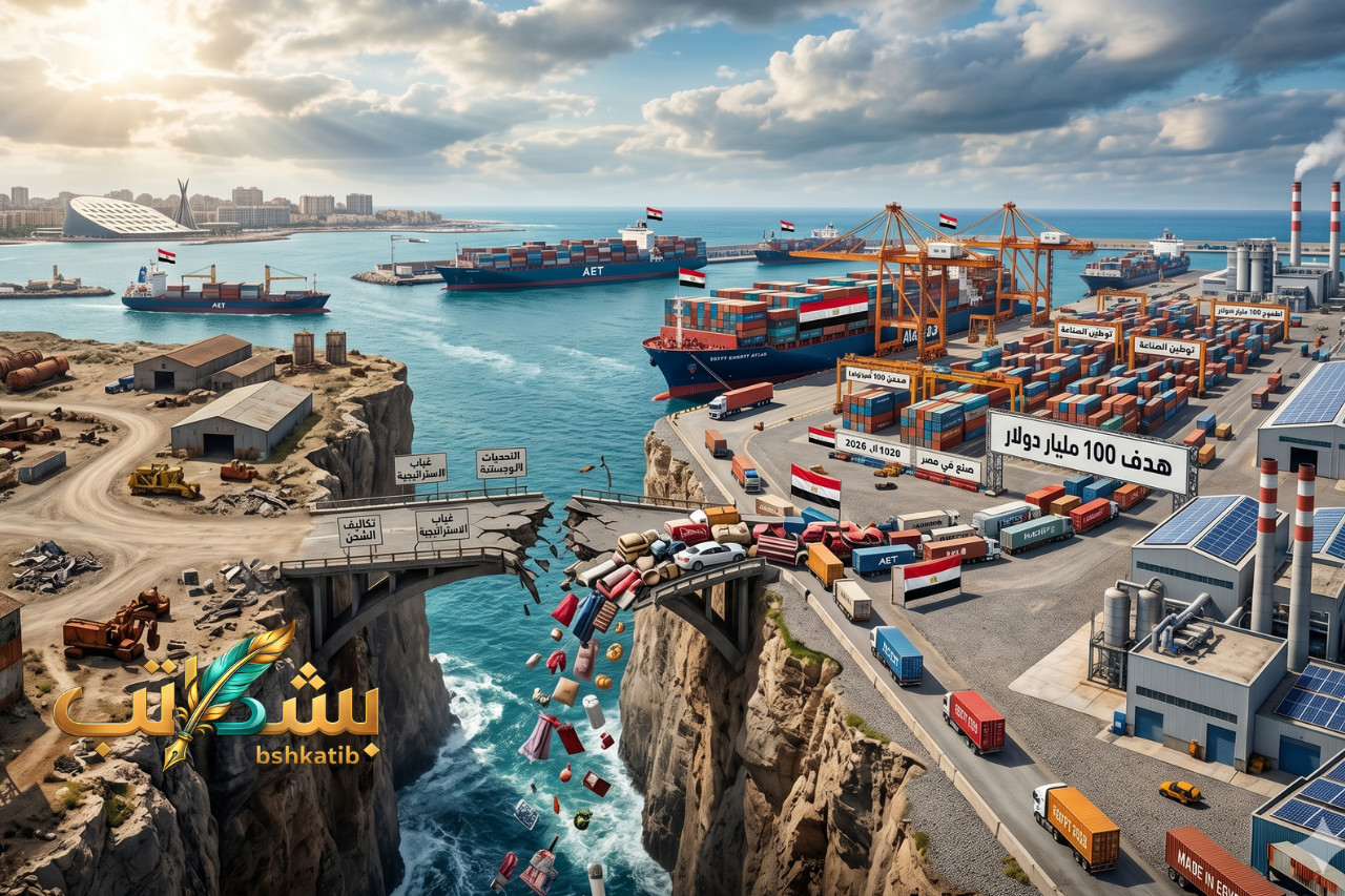 الصادرات المصرية- توطين الصناعة- عاصم مرشد- عصام النجار- الصادرات غير البترولية- 100 مليار دولار صادرات- الحافلات الكهربائية المصرية