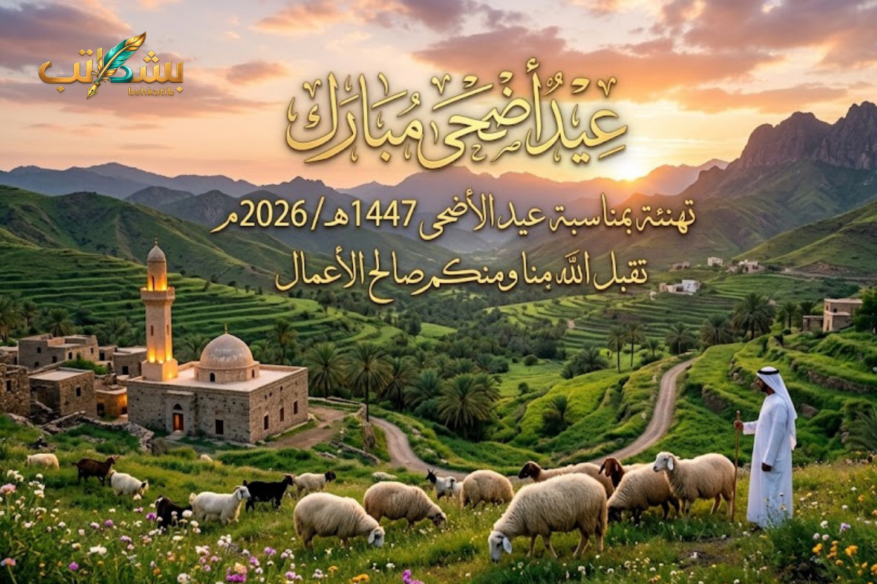 رسائل تهنئة عيد الأضحى 2026- صور عيد الأضحى- تهنئة عيد الأضحى- رسائل العيد للأصدقاء- رسائل عيد الأضحى للعائلة- تهاني واتساب عيد الأضحى