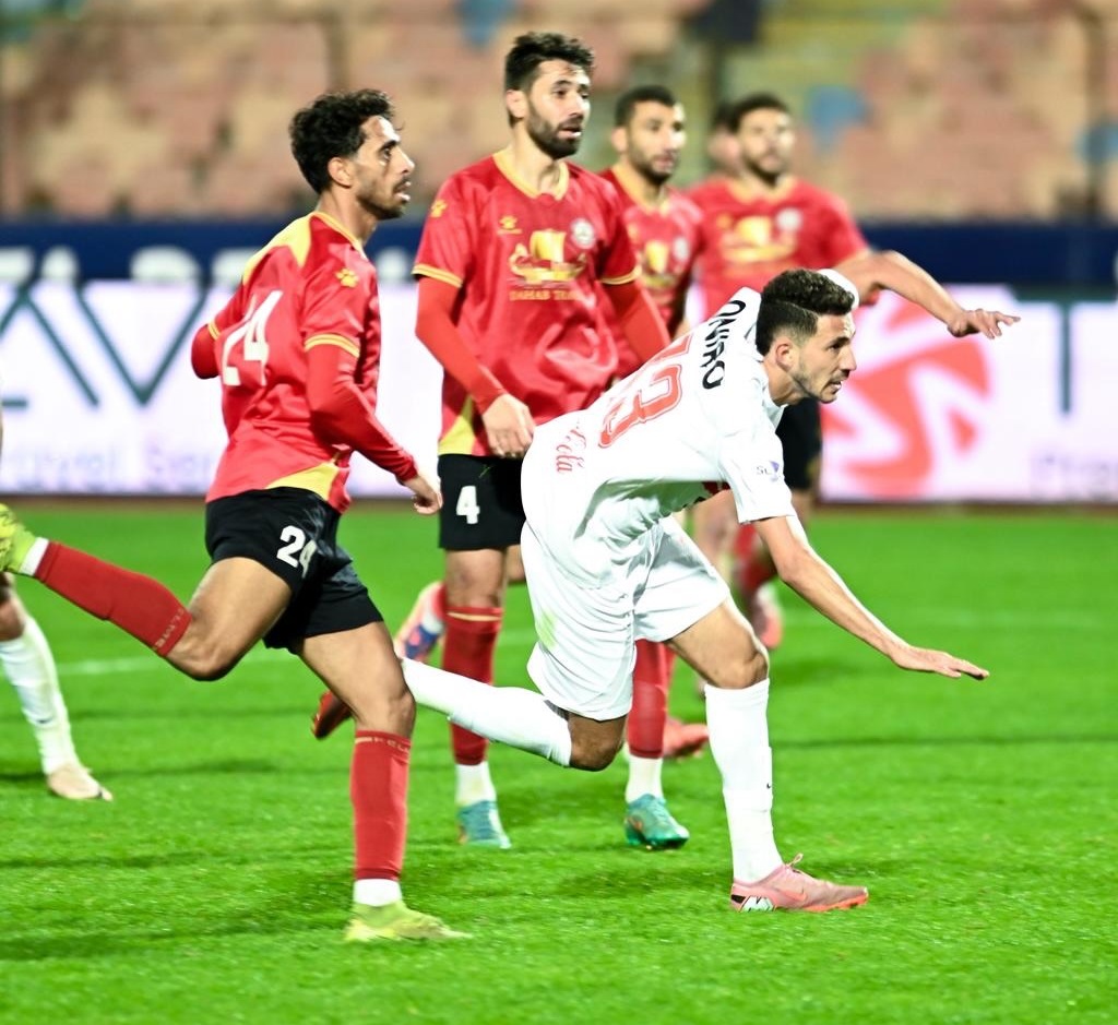 مباراة الزمالك ضد حرس الحدود