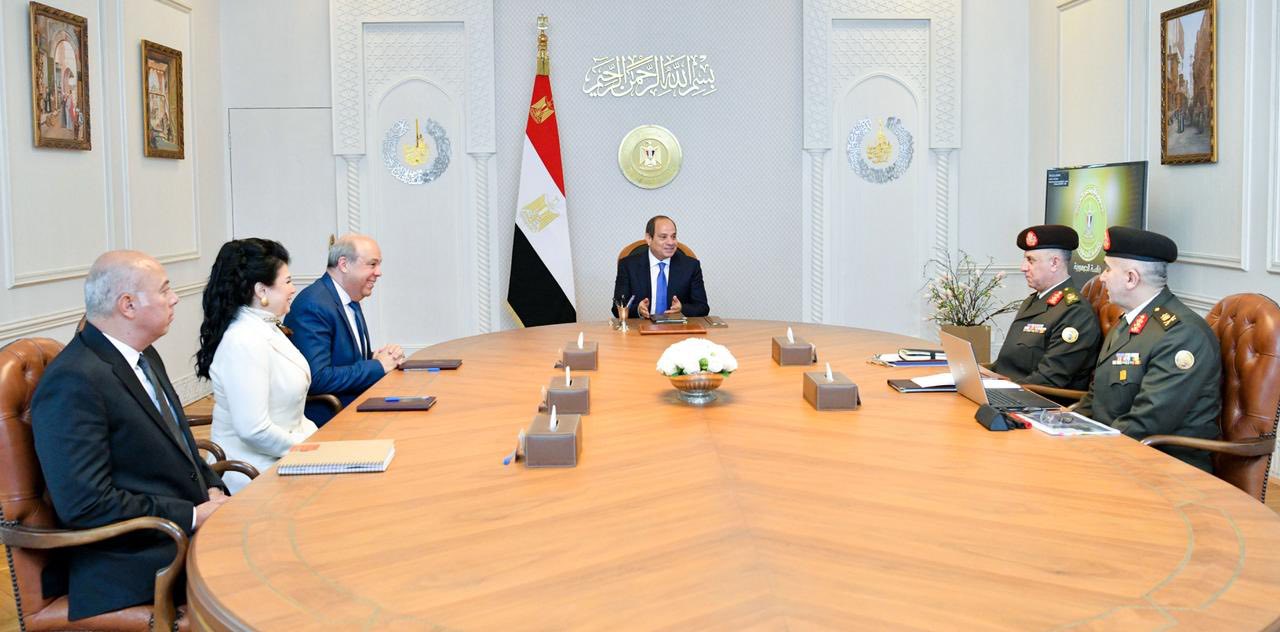 اجتماع الرئيس عبد الفتاح السيسي