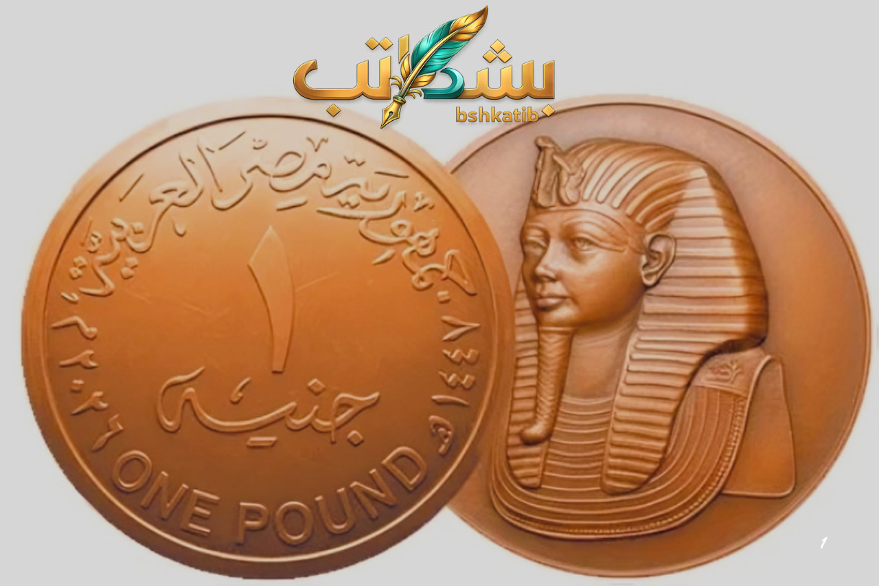 عملة 2 جنيه - صورة خاصة لـ بشكاتب