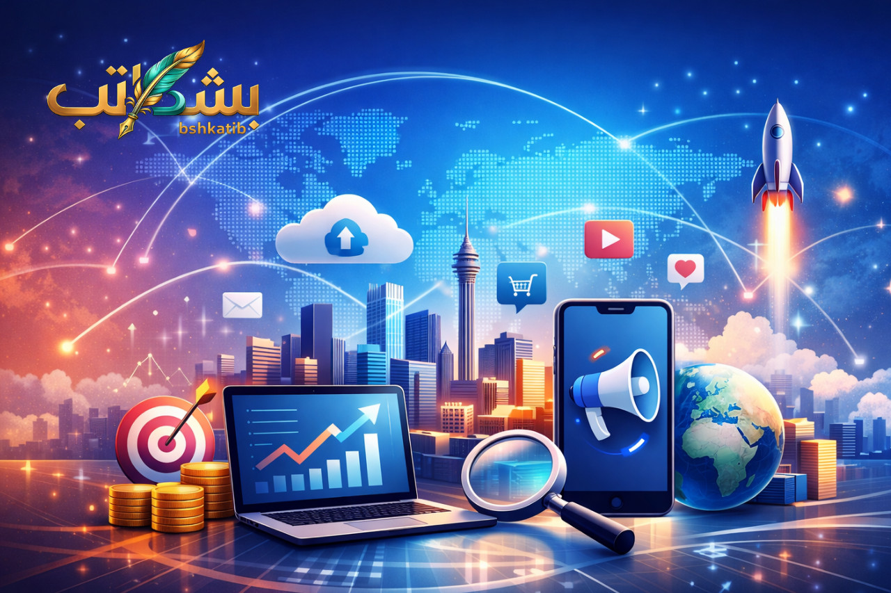 تعبيرية عن التسويق الرقمي 2027 من بشكاتب